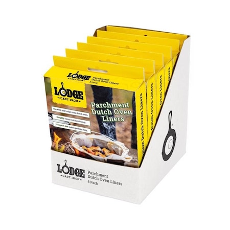 Lodge Parchment Paper Dutch Oven Liner 20 in. White, 8PK A5DOL