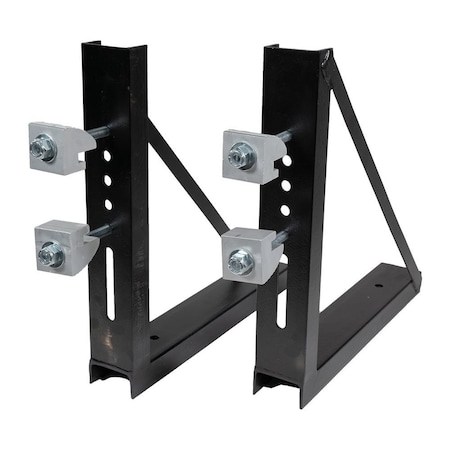 Mytee Products Bolt-On Mounting Clamps w/ Hardware & 24in x 24in Brackets for Truck Tool Box MBTR24-ND-KIT