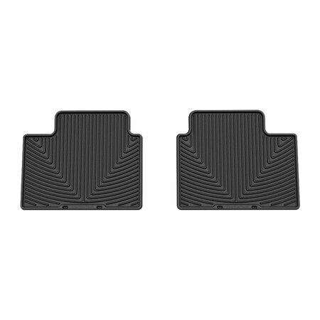 Weathertech Black, Rear All Weather Floor Mats W632