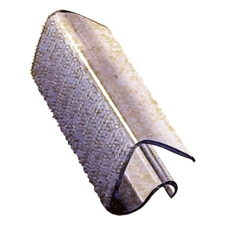 R&R Textile Table Skirt Clip, Plastic, Clear, PK10 EE-Plastic Clip-3/4