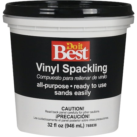 Do It Best 1 Qt. General Purpose Vinyl Spackling Paste 7079877006