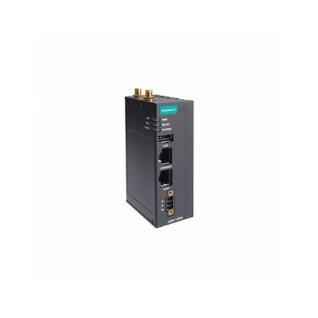 Moxa Industrial 802.11ax wireless AP with 1 10/100/1000BaseTX port, IP30, UN band,  AWK-1161A-UN