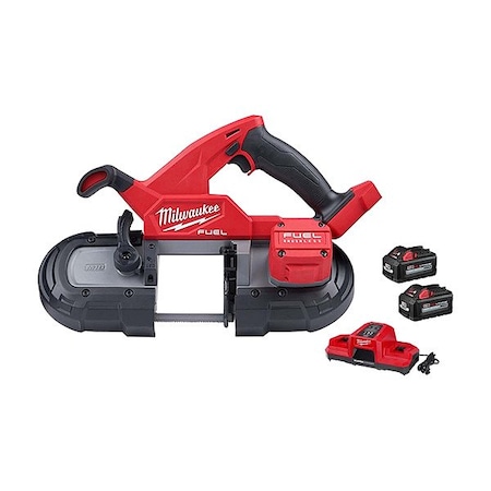 Milwaukee Tool M18(TM) REDLITHIUM(TM) Cordless Blower and Battery Kit, 600 cfm, 145 mph, Battery Included, 65 dB 2824-20,48-11-1862,48-59-1815