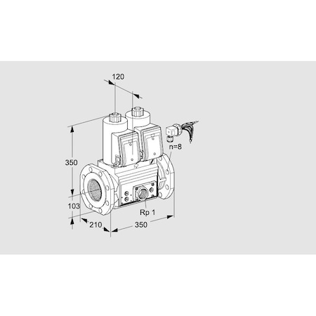 Honeywell Kromschroder VCS8100F05NNWRE/PPEP/PPPP KS88204992
