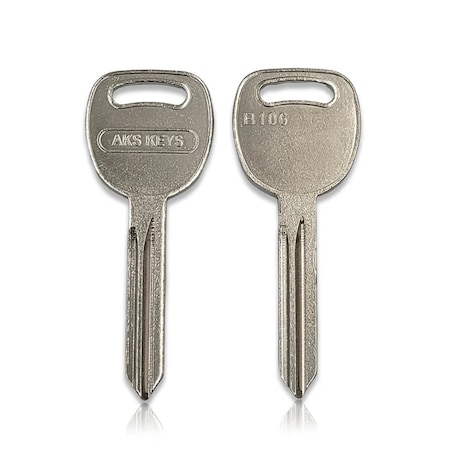 Aks Keys GM B106 / P1115 Test Key Blade BK-CHEVR-03-B106-AKS
