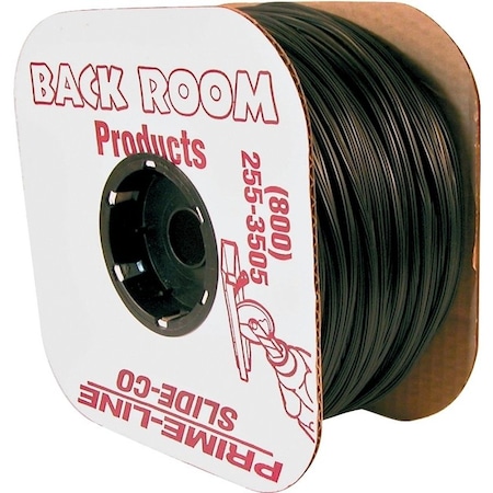 Make-2-Fit Spline .175In 500 Ft Blk P7580