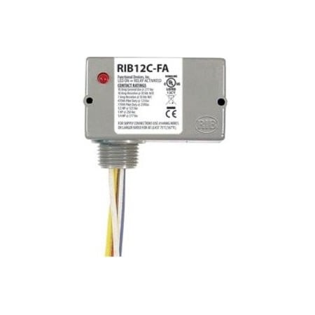 Functional Devices-Rib Enclosed Relay, 10A, SPDT RIB12C-FA