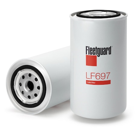 Fleetguard Oil Filter Cellulose Spin On LF697