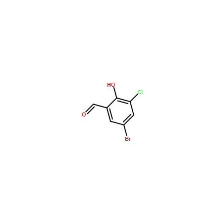 Ak Scientific 5-Bromo-3-chloro-2-hydroxybenzaldehyde (100mg), CAS 19652-33-6 2892AL-100mg
