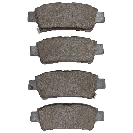 Dynamic Friction Co DFC 5000 Advanced Brake Pads - Ceramic 1551-0995-00