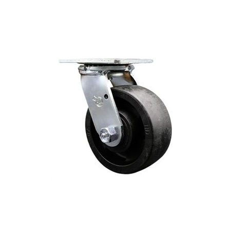 Service Caster 5 Inch Stainless Steel Glass Filled Nylon Wheel Swivel Caster with Ball Bearing SCC-SS30S520-GFNB