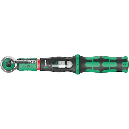 Wera Safe-Torque A 2 torque wrench with 1/4 in hexagon drive, 2-12 Nm, 2-12 Nm 5075801001