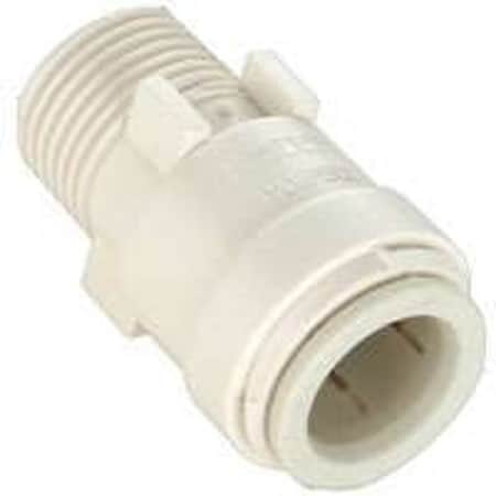 Watts 35 Series Connector, 3/8 x 1/2 in, CTS x NPT x Male, Polysulfide, 250 psi Pressure 3501-0808/P-412