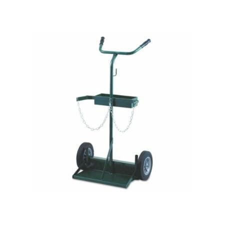 Harper Trucks Series 140 Trucks, 10 in x 2.5 in Solid Rubber Wheels/Offset Poly Hub 338-142-60