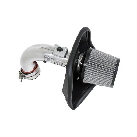 Hps Performance Air Intake Kit with Heat Shield, Polished, 827-687P