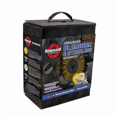 Renegade Products Usa Q69 Intermediate Aluminum & Stainless Polishing Mini Kit LFGRP-MK-Q69