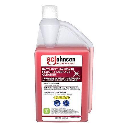 Sc Johnson Professional Floor Cleaner, 32 oz, Bottle, PK6 680081