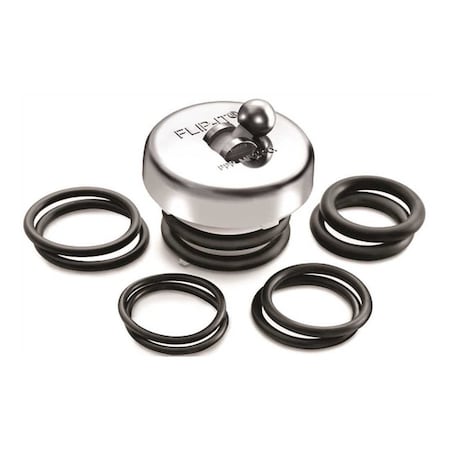 Keson Bold Series Chalk Line Reel, 100 ft L Line Chrome P-100