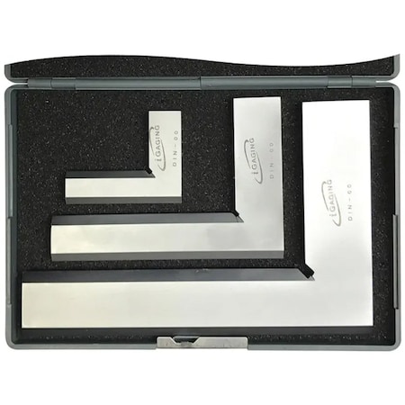 Igaging Beveled Square Set, 3 Piece, 2in, 4in and 6in Blade Lengths 34-B246