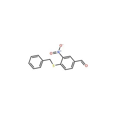 Ak Scientific 4-(Benzylsulfanyl)-3-nitrobenzenecarbaldehyde (100mg), CAS 175278-44-1 5849AD-100mg