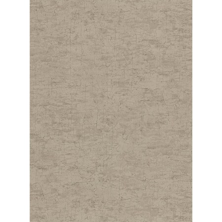Warner Pembroke Brown Faux Plaster Wallpaper 2921-51106