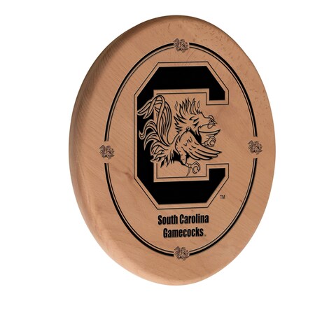 Holland Bar Stool Co University of South Carolina 13" Laser Engraved Solid Wood Sign WSgnLNatSouCar