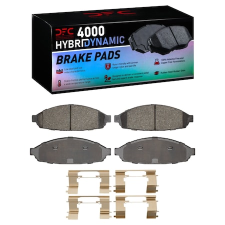Dfc 4000 HybriDynamic, Disc Brake Pad Set, 4000-0931-01
