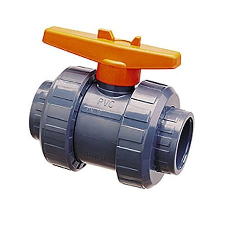 Praher Canada Products 2 in. Socket X Socket True Union Ball Valve BV6-2001PES