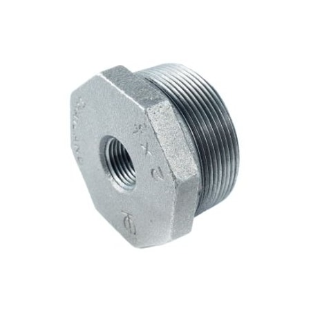Msi Products 2inx1-1/2in INDUSTRIAL Galvanized Malleable Iron Hex Bushing A224003224