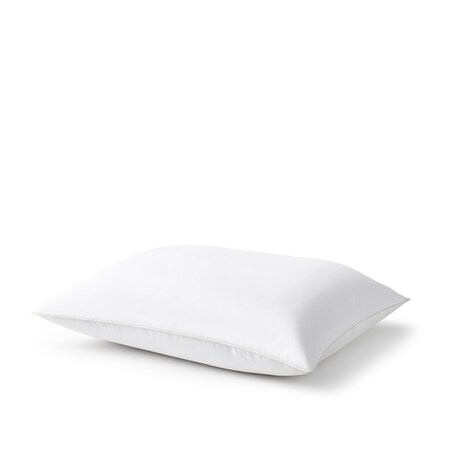 Homeroots Cotton Down Alternative Medium Hypoallergenic Queen Size Bed Pillow 523828