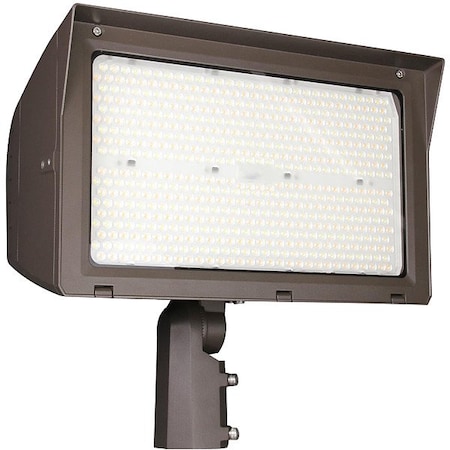 Maxlite LED Floodlight, 320 W, Bronze, Aluminum MSF320HA-WCSBKPR7TA
