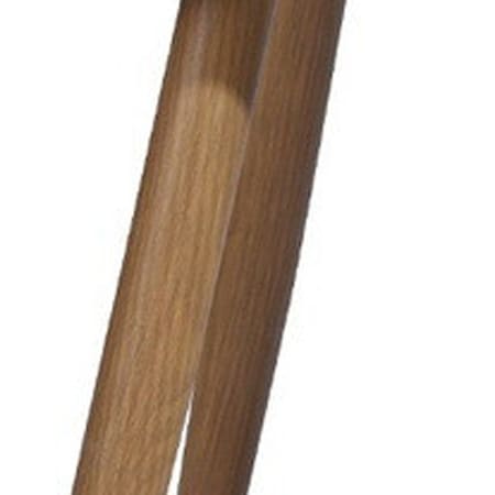 Homeroots 23" White and Brown Faux Fur Arm Chair 549021