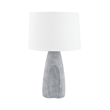 Hudson Valley Lighting Hackensack 18 in. Table Lamp Aged Brass/Ceramic Stonewash L7729-AGB/CSH