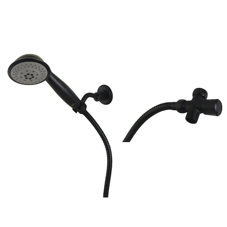 Kingston Brass Multi-Function Hand Shower Kit, Matte Black KX2520BD