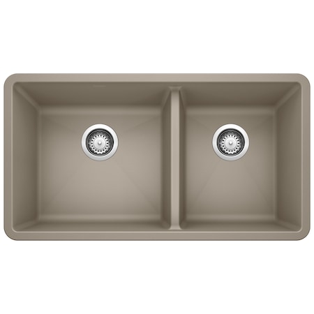 Blanco Precis 1-3/4 Bowl -Truffle 441296