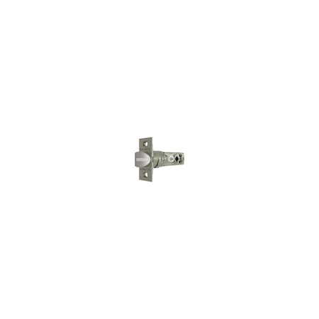 Baldwin Baldwin Adjustable Estate Privacy Latch with Knob and Lever Strength Lifetime Satin Nickel Finish 5540056P