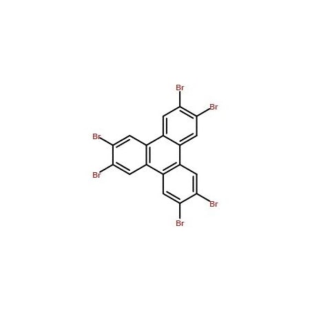 Ak Scientific 2, 3, 6, 7, 10, 11-Hexabromotriphenylene (5g), CAS 82632-80-2 5186AL-5g