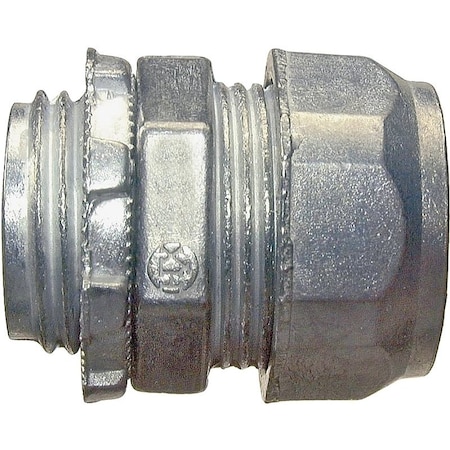 Halex EMT Connector, 2 in, Die Cast Zinc 2120