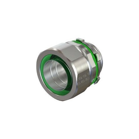 Amfico 2 in Straight Liquidtight Connector, Malleable Iron STR200