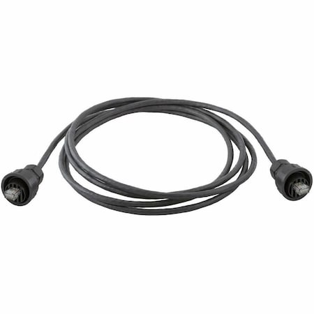 Hubbell Premise Wiring Ethernet Cable, Cat 6, Black, 7 ft. HI607EE