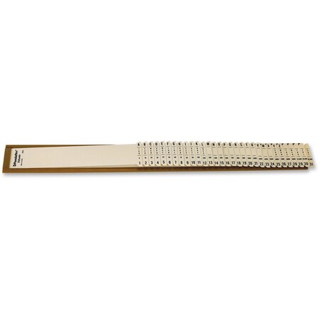 Tops Business Forms SORTER, PLASTIC, 31 DIVDRS 40652