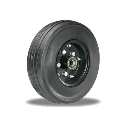 Hamilton Ground Support Swivel Caster, 21" Heavy Duty Solid Pneumatic Tire, Swivel Lock S-7521-SPRT-4SL