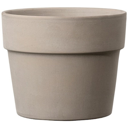 Palacedesigns 5.12 x 7.9 in. Clay Perfetto Cachepot, Graphite - Pack of 8 PA2514847