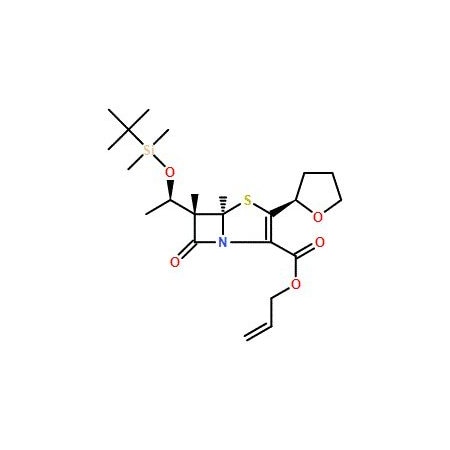 Ak Scientific (5R, 6S)-Allyl 6-((R)-1-((tert-butyldimethylsilyl)oxy)ethyl)-7-oxo-3-((R)-tetrahydrofuran-2-yl)-4-th P516-1g