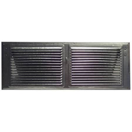 Deluxdesigns 16in. x 6in. BrownSoffit Vent DE777633