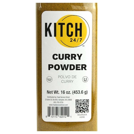 Kitch 24/7 Spices Curry Powder, 16 Ounce KC2012