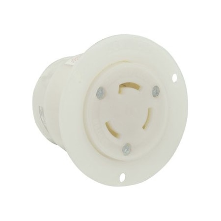 Leviton Industrial Grade Flanged Outlet 30 Amp, 125/250 Volt 3335-C