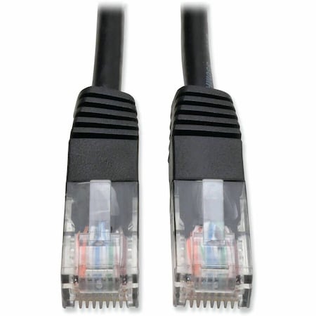 Tripp Lite Voice and Data Patch Cord, RJ45, 10 ft TRPN002010BK