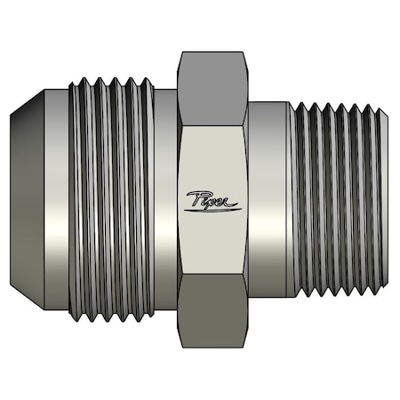 Piper 1in. Male JIC X 3/4in. Male Pipe, Straight 0100-16-12