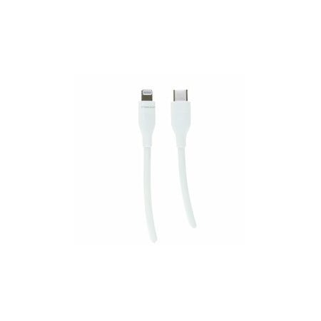 Cable Wholesale USB C to Lightning, Fast Charge & Data Sync Apple Products, White, 6 foot 10U2-25106